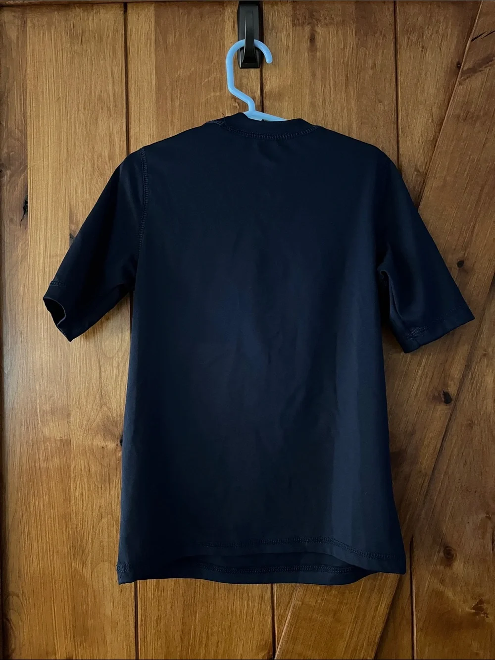 Like A Boss Graphic Short-Sleeve Boy’s rashguard - Navy Blue